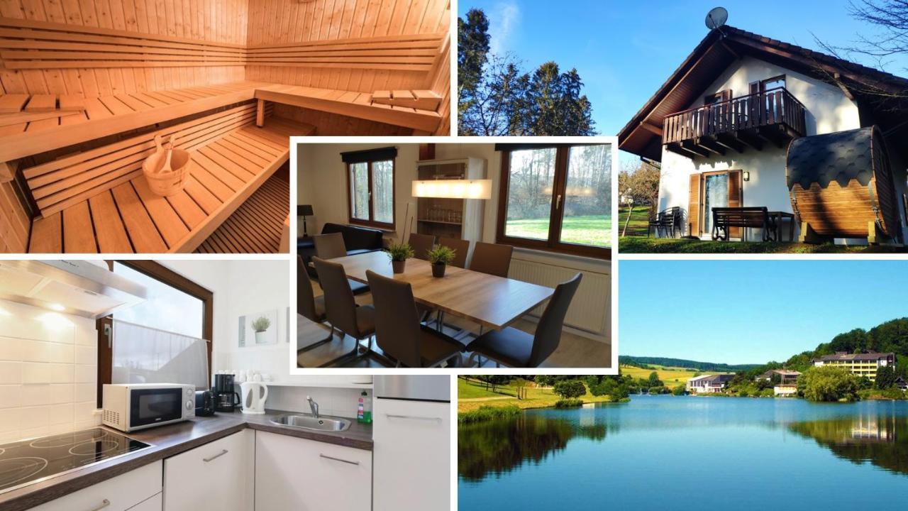 Seepark Kirchheim Ferienhaus Bei Zeta Mit Sauna Eksteriør bilde