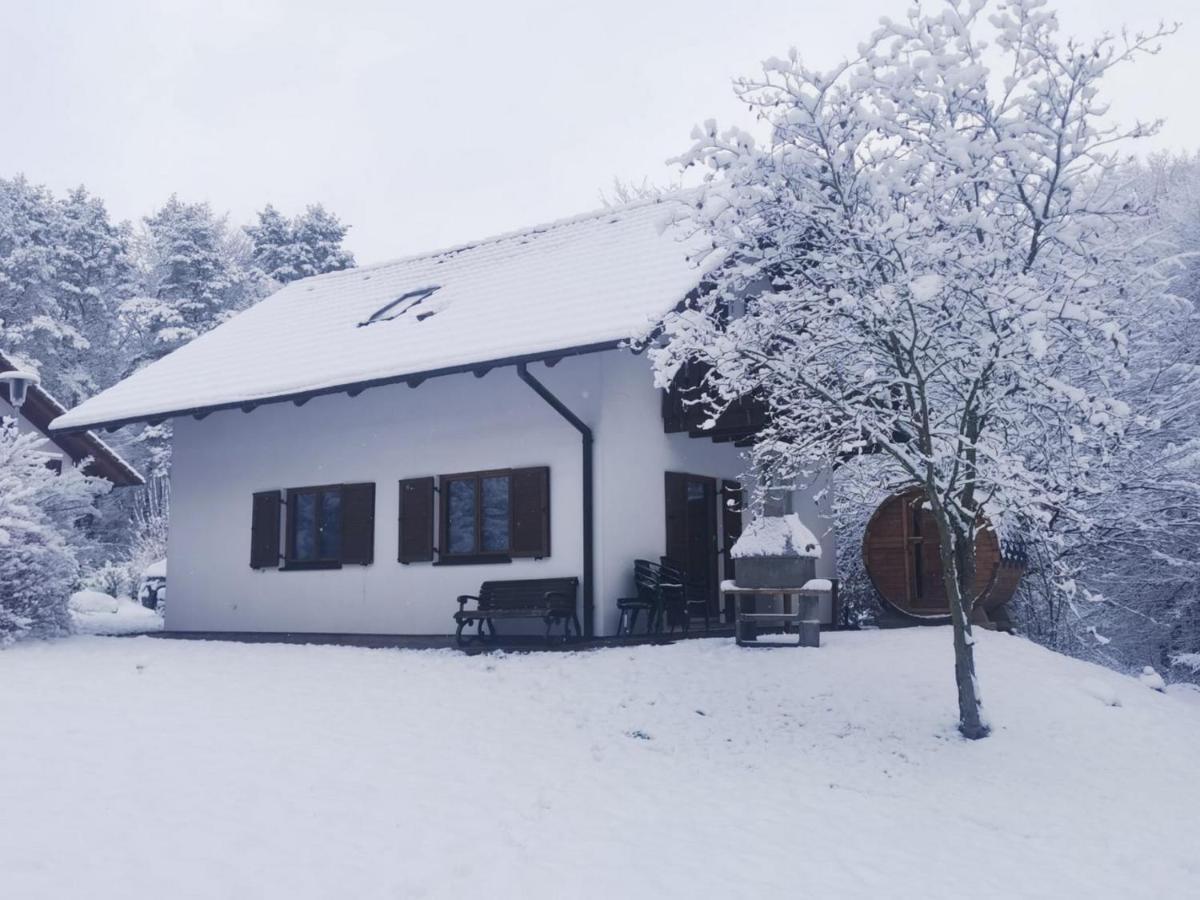 Seepark Kirchheim Ferienhaus Bei Zeta Mit Sauna Eksteriør bilde