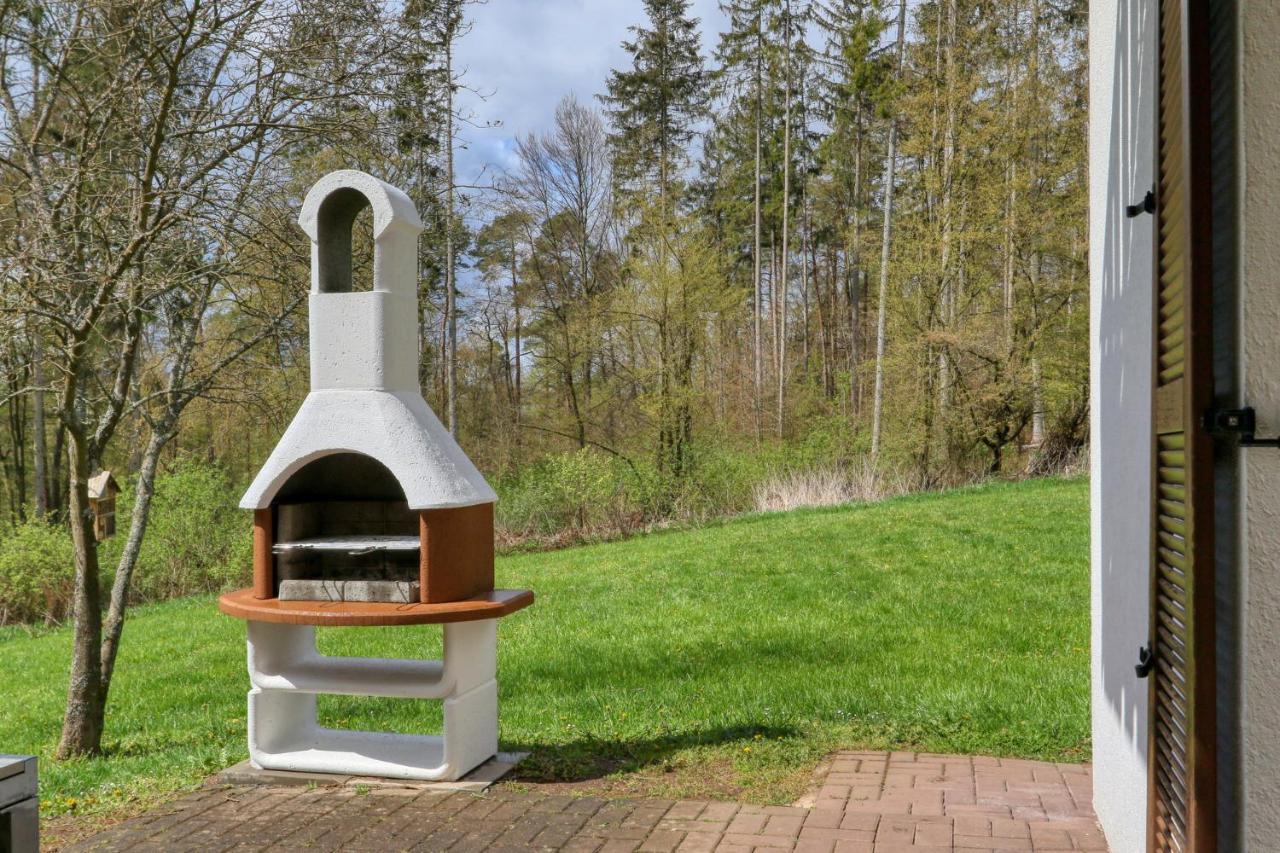 Seepark Kirchheim Ferienhaus Bei Zeta Mit Sauna Eksteriør bilde